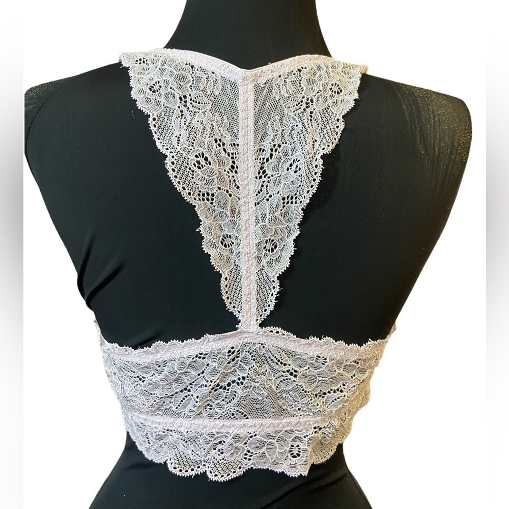 Gilligan & O’Malley Light Lavender Lace Bra Medium